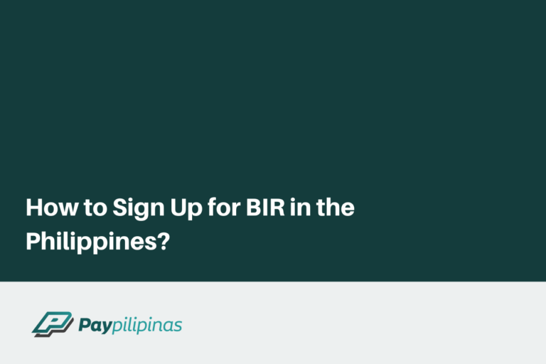 What are the steps to sign up for BIR in the Philippines?